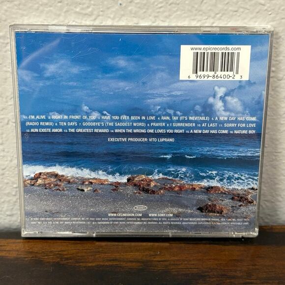 Celine Dion A New Day Has Come 2002 CD Music Media Entertainment Y2k - Picture 4 of 4